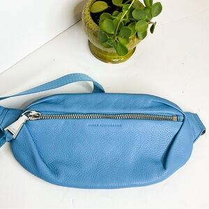 Aimee Kestenberg Blue Leather Waist Bag